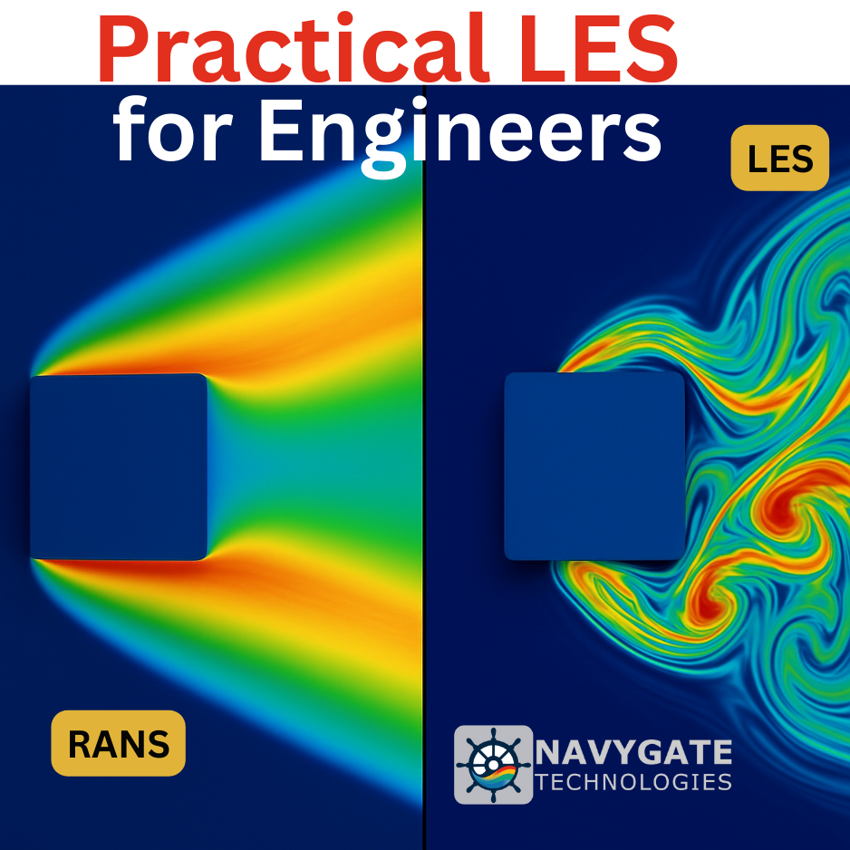 Mastering LES: From Fundamental Theory to Real-World CFD Demonstration (Instructor-Paced)