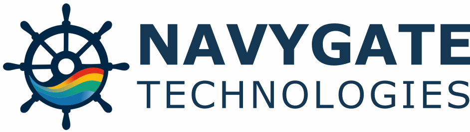 cropped full logo of navygate technologies